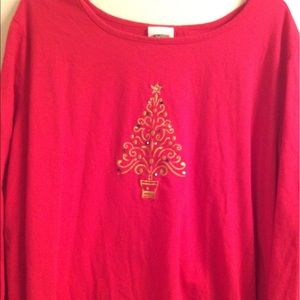 Christmas Red Tee 2X